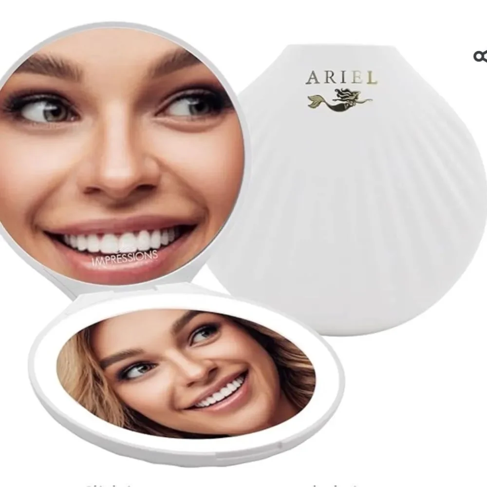 Impressions X Disney Princess Ariel Seashell Compact Mirror